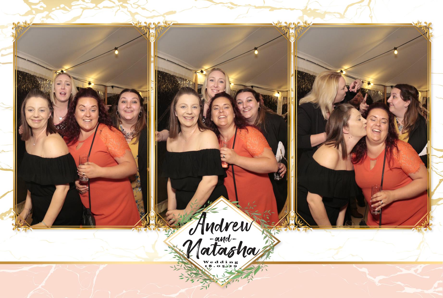 Andrew & Natasha's Wedding  | View more photos from the event at gallery.myphotoboothexperience.co.uk/u/MyPhotoBoothExperienceLtd/Andrew-Natashas-Wedding